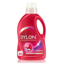 Dylon Colour Detergent (30 Wash Loads), Liquid Laundry Detergent for all Coloured Clothes