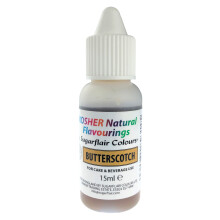 Sugarflair Butterscotch Natural Flavouring - Add Flavours to Cakes, Ice Creams, Chocolates, Icings