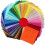 60 Pcs Coloured Felt Fabric Sheets, 60 Assorted Colour Polyester Soft Thick Felt Sheets 1