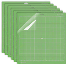 6 Pack Smart Cutting Mat 12x12 Inch for Cutting Machine, Light/Standard/Grip/FabricGrip Cut All The Essentials