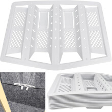 12 x Felt Lap Vents, Loft Vents for Condensation, Roof Ventilation Lap Vents, Felt Lap Vents Prevents Loft Roof Condensation, Keep Attic Space Ventil