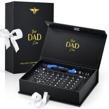 WEARXI Gifts for Men, 60 in 1 Precision Screwdriver Set, Fathers Day Presents, Birthday Gifts for Him Dad Gifts Presents from Daughter