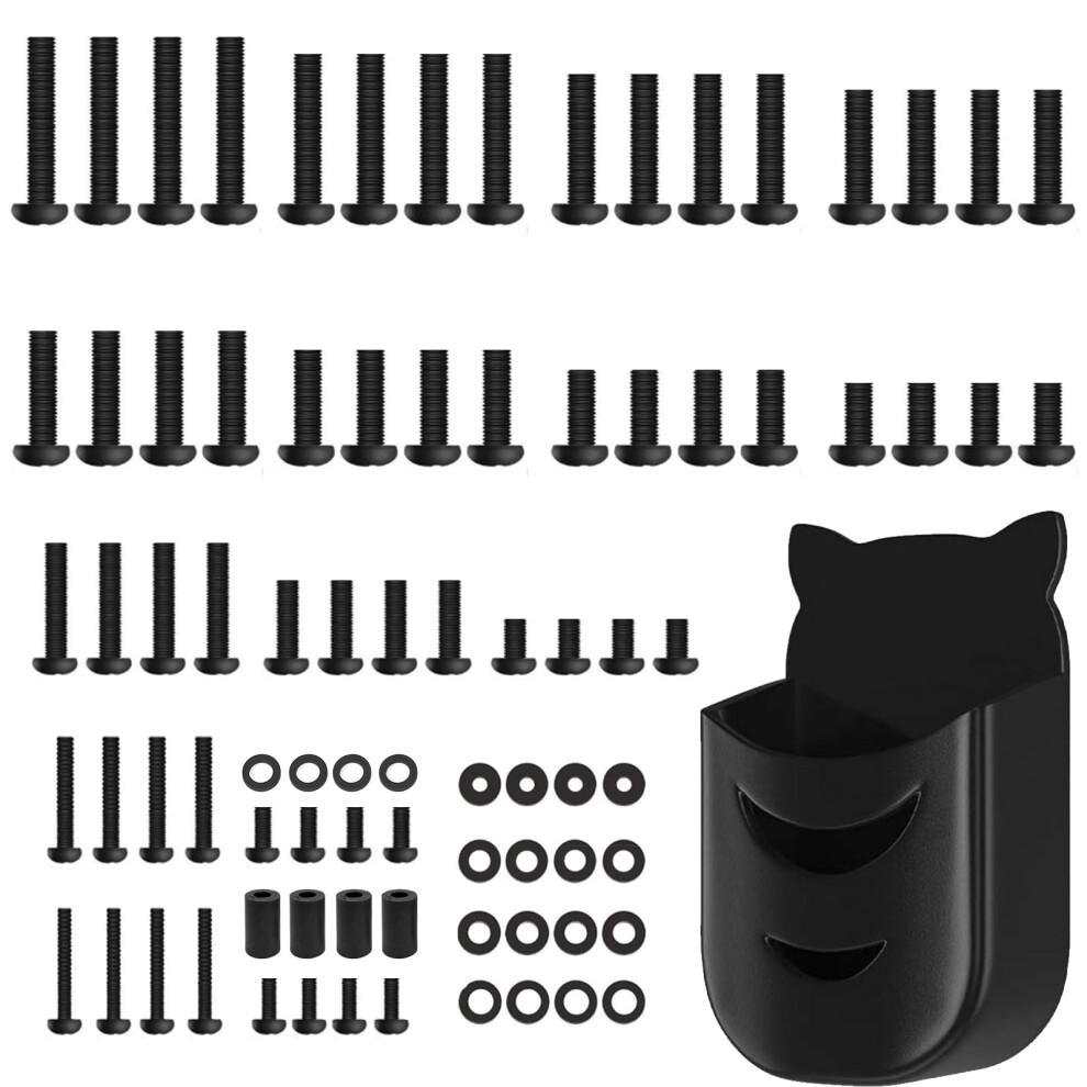 Universal Tv Mounting Hardware Kit - M4, M5, M6, M8 Screws, Washers, Spacers For Most Wall Brackets, Mounts And Stands 5051226639432