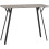 Seconique Seconique Quebec Bar Table in Concrete Effect/Black 1