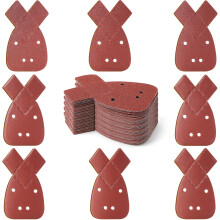 70pcs Black and Decker Mouse Sander Pads, Mouse Sanding Sheets with Replacement Tips, 40/60/80/120/180/240/320/400