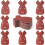 70pcs Black and Decker Mouse Sander Pads, Mouse Sanding Sheets with Replacement Tips, 40/60/80/120/180/240/320/400 1