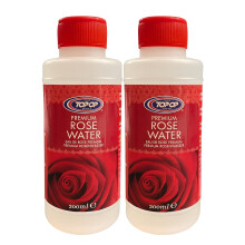 Premium Rose Water 200ml (Pack of 2) | Natural Aromatic Essence for Cooking, Baking, Indian Sweets, Desserts & Drinks | Authentic Flavouring