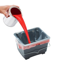 ProDec 10 pcs 2.5 litre Plastic Paint Scuttle Liners for Quick, Mess Free, Water Free Paint Colour Changes, No Hassle Easy Clean Up, Avoids Washing P