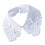Adorable White Detachable Spread Lapel Collar Accessory-White 1