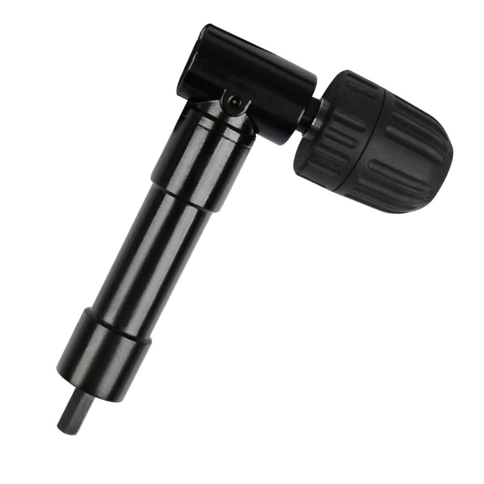 Right Angle Drill Attachment, 0.8-10Mm Right Angle Bend Extension Keyless Drill Chuck Converter Adapter For Tight Corner Workspace 5051226645891