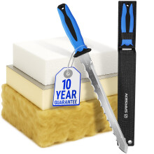 Insulation Knife – Stainless Steel Serrated Saw Foam Cutter for Loft Insulation, Rockwool, Polystyrene & PIR/XPS Foam Board