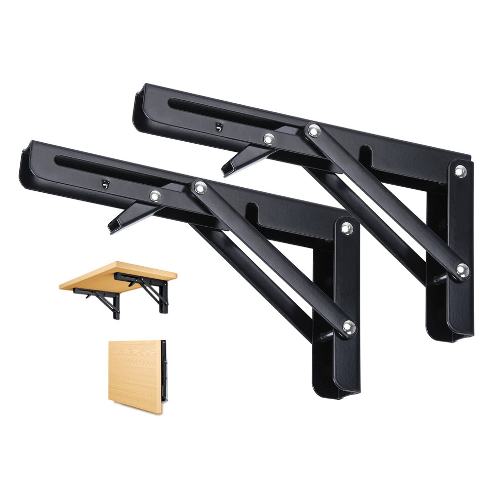 Photos - Other for Repair Ozzagar Folding Shelf Brackets 18 Inch, 2pcs Heavy Duty Shelves Bracket Stainless Steel Wall Foldable Shelf Bracket for Tabl