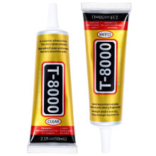 2PSC T8000 Super Phone Glue - Clear Contact Adhesive for Screen Repair, Electronics, Jewelry & Multifunctional Fixes (Waterproof, Precision)