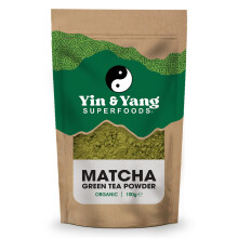 Organic Matcha Powder - 100g (33 Servings), by Yin & Yang Superfoods - Culinary Grade, Premium Quality, Natural Source of Energy