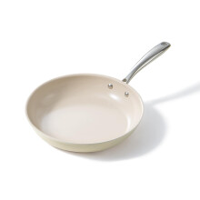 Redchef Ceramic Non Stick Egg Pans 20cm, Nonstick Frying Pan, 8 inch Cooking Skillet with Stay Cool Handle for Induction, PTFE & PFAS & PFOA Free