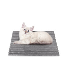 NWK Fluffy Self Warming Cat Mat, Heated Cat Blanket, Thermal Dog Mat, Washable, Non-Slip Bottom for Sofa & Crate & Kennel & Car Seat