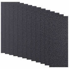 12Pcs Sandpaper 120 to 2000 Grit, Epehio Wet And Dry Sandpaper For Cars Metal Plastic Wood Walls