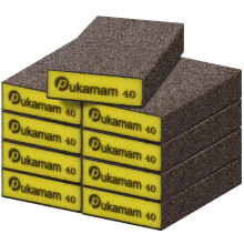 9 PCS Sanding Blocks 40 Grit Wet Dry Sandpaper