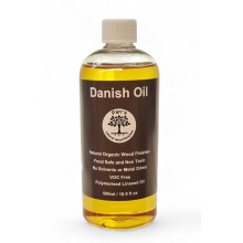 Danish Oil 500ml - Voc Free & Environmentally Friendly -Chopping Boards and Internal Woodwork