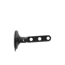 Brabantia Clothes Hook with Suction Cup – Black | Airer Hook for Windows, Tiles, Mirrors | Compact Laundry Hanger Holds 3 Hangers, Up to 2kg