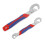 WORKPRO 2-Piece Adjustable Wrench Spanner Set, High Carbon Steel Multi-Function Universal Quick Snap Grip 1
