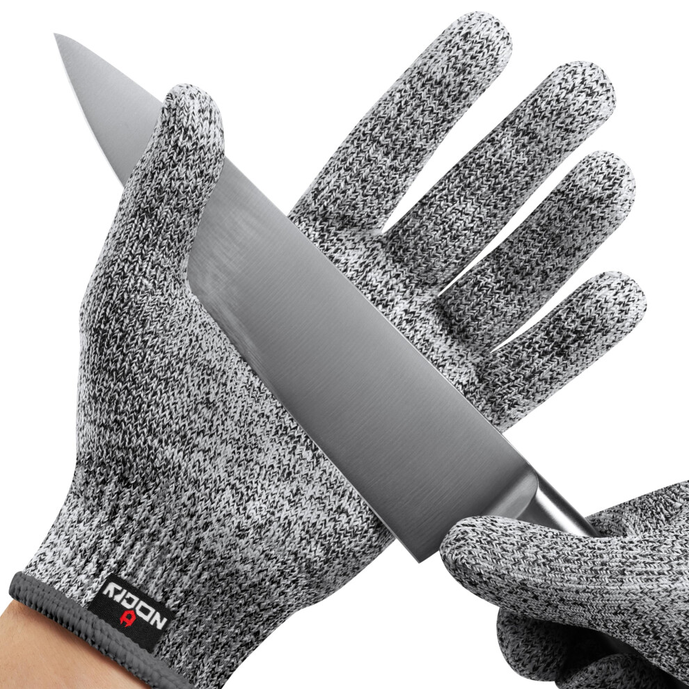 Nocry Premium Cut Resistant Gloves Food Grade Â Level 5 Protection; Ambidextrous; Machine Washable; Superior Comfort And Dexterity 5051226651458