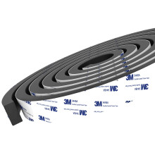 Tapel Draught Excluder Weather Stripping Foam Tape with 3M 9448 Adhesive - Super Strength Sealing Tape for Door Window Draft Seal Sound Insulation