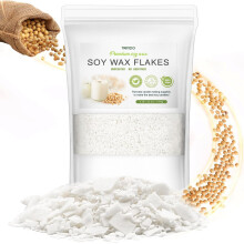 TRINIDa Soy Wax for Candle Making, 1KG SoyPRO Candle Wax Flakes, 100% Soy Wax Supplies of Candle Making for Adults and Beginners, Premium Pure Natural