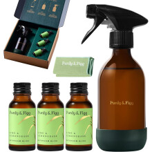 Purdy & Figg | Bathroom Bliss Starter Kit | All-Natural Non-Toxic Bathroom & Shower Cleaner | Streak-Free Surface & Toilet Bowl Cleaner