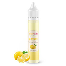 HONEYBERRY Natural Lemon Extract 30ml – Professional-Grade Highly Concentrated Flavouring Essence – Pure Liquid Extract for Baking, Cooking