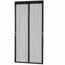 Magnetic Fly Screen Door-Extra Sturdy Pet-Friendly Mesh with Reinforced Magnetic Strips | Auto-Close Insect Curtain, No Tools Installation (90x210cm,