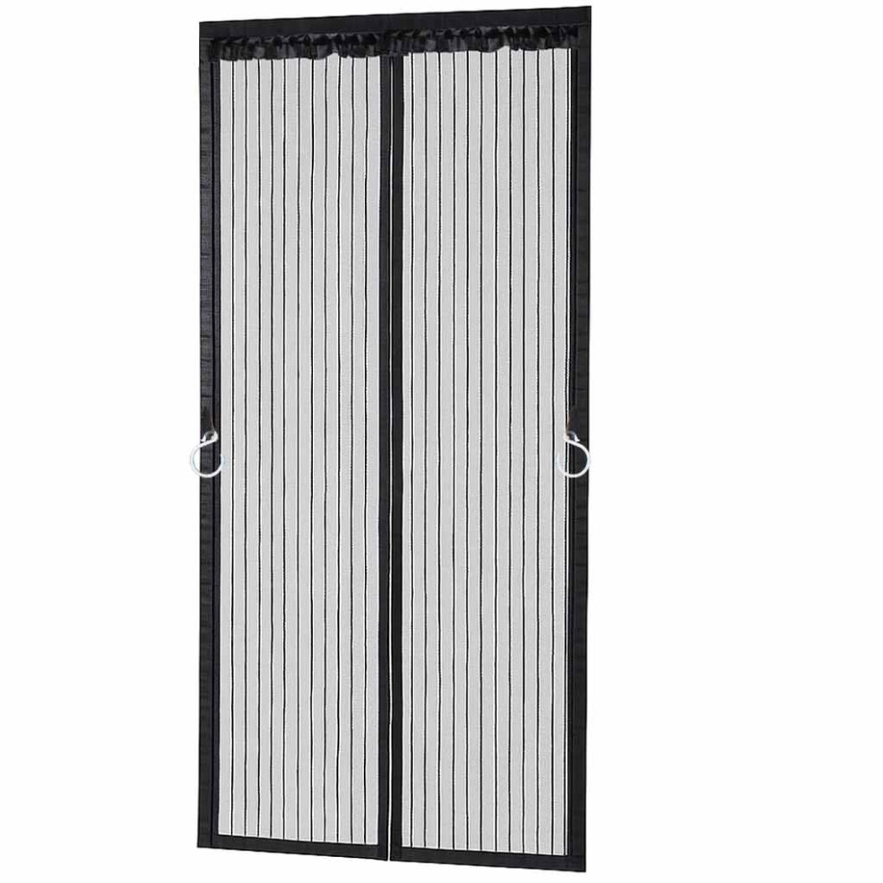 Magnetic Fly Screen Door-Extra Sturdy Pet-Friendly Mesh With Reinforced Magnetic Strips | Auto-Close Insect Curtain, No Tools Installation 5051226651007