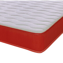 eXtreme comfort ltd Cooltouch Colours Red Double Mattress - 135x190cm, 18cm deep. Memory Foam and Coil Spring Hybrid, Plush Comfort