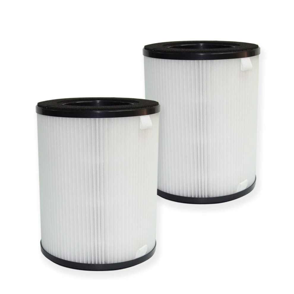 Pureburg Ap-T20fl Replacement True Hepa Filters Compatible With Homedics Ap-T20 Ap-T20wt Totalclean Tower Air Purifier, Ap-T20-Type,2-Pack 5051226701306