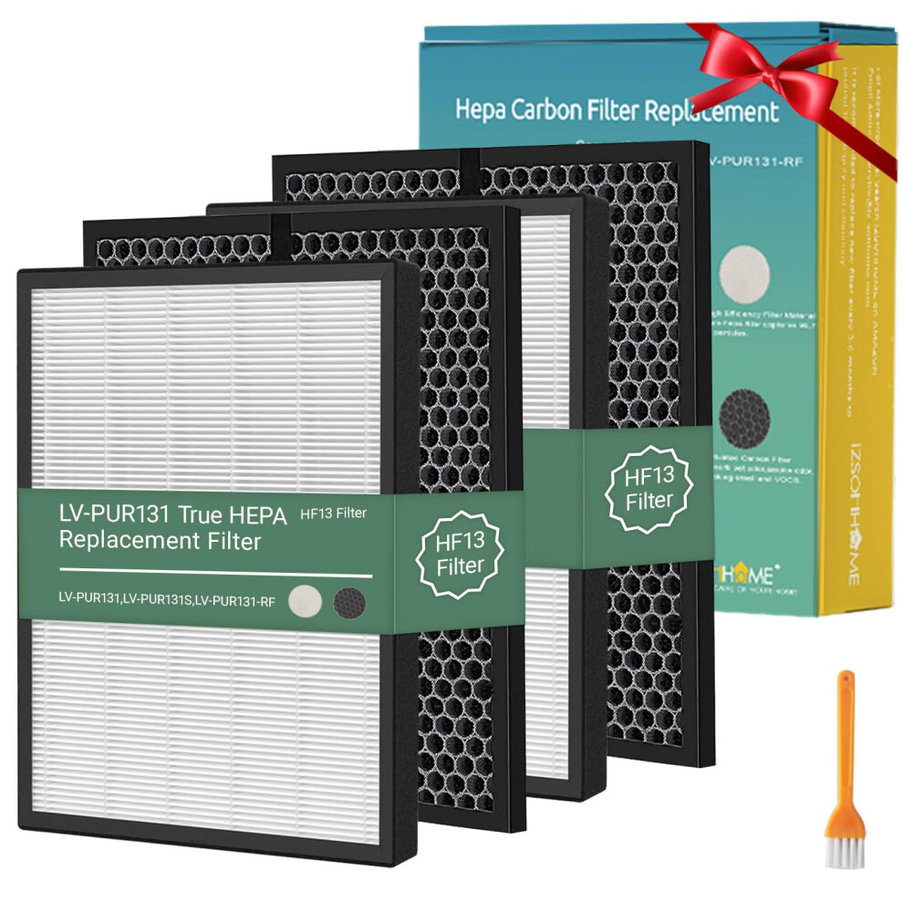Izsohhome Hepa Replacement Filter Set Compatible With Levoit Lv-Pur131 Lv-Pur131s Air Purifiers Part Lv-Pur131-Rf 5051226698583