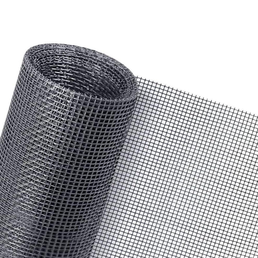 Flintronic Fly Screens For Windows, 130X150cm Insect Mesh, Adjustable Diy Fibergalss Mesh Fly Screen Window, Windows Doors And Patio Screens 5051226652110