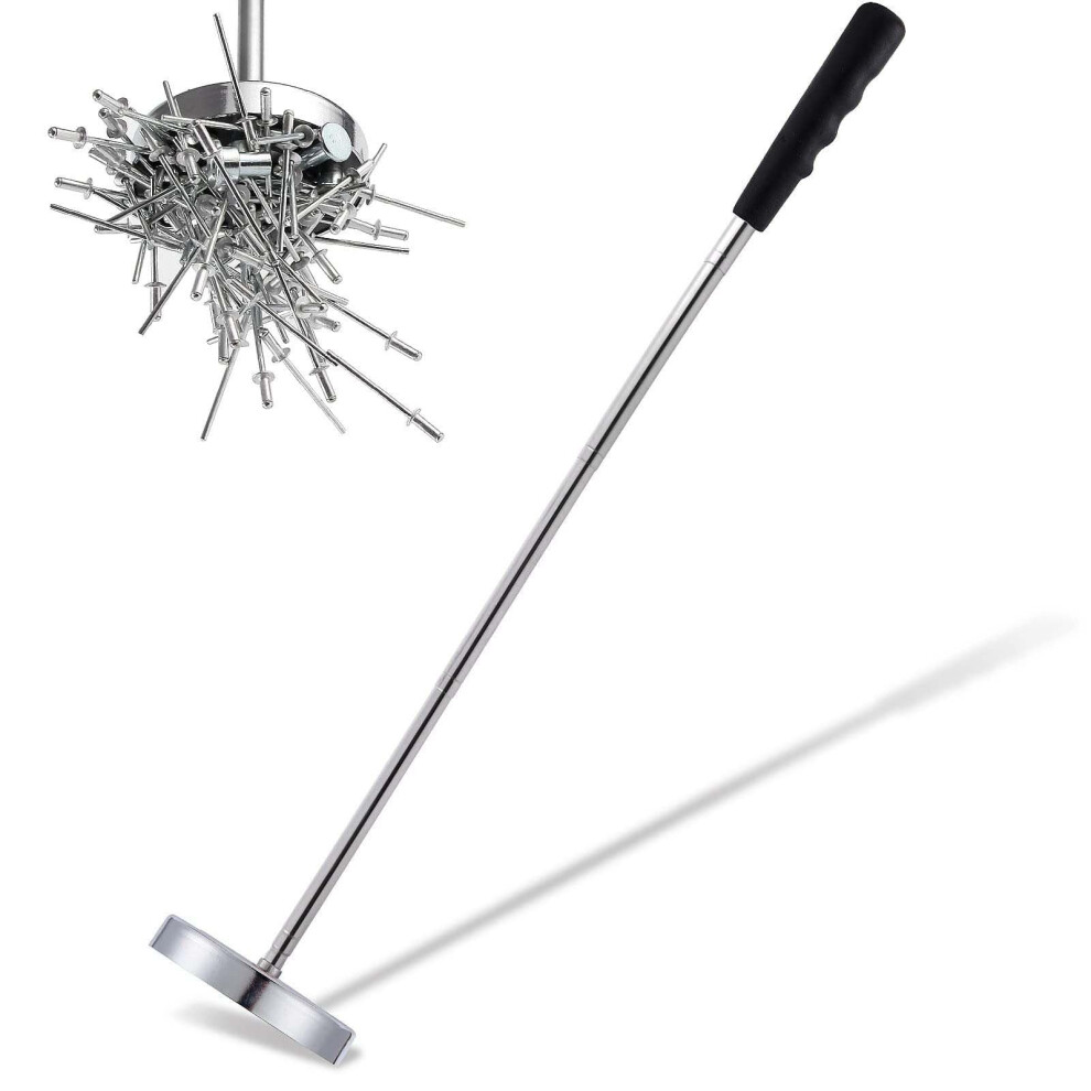 Telescopic Magnetic Pickup Tool, Magnetic Sweeper Telescoping Pick-Up Tool, Heavy Duty Telescopic Magnet 35Lb Load Capacity 5051226660863