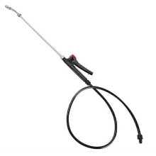 29" Stainless Steel Spray Wand with Ergonomic Hose and Adaptable Spray Settings