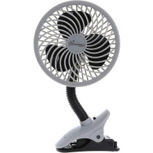 Dreambaby Pram Fan, Caged Stroller Fan for Babies - Adjustable Clip-On Fan - Portable and Convenient Cooling Solution for Strollers, Cribs