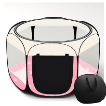 Floving Portable dog fence Foldable Pet playpen Delivery Room Cat enclosure Cat Pregnant Closed Pet Tent Dog Breeding Delivery Box with carrybag