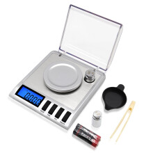 UNIWEIGH Milligram Scale 50g/001g,Compact Pocket Scale with 20g Calibration Weight,Jewelry and Gem Scale, Mg Scale for Powder Medicine,Reloading