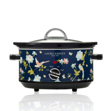 Laura Ashley Slow Cookers 3.5 Litres. Large Capacity Slow Cooker for 4 to 5 People. Energy Efficient Slow-Cooker with 3 Heat Settings. Detachable
