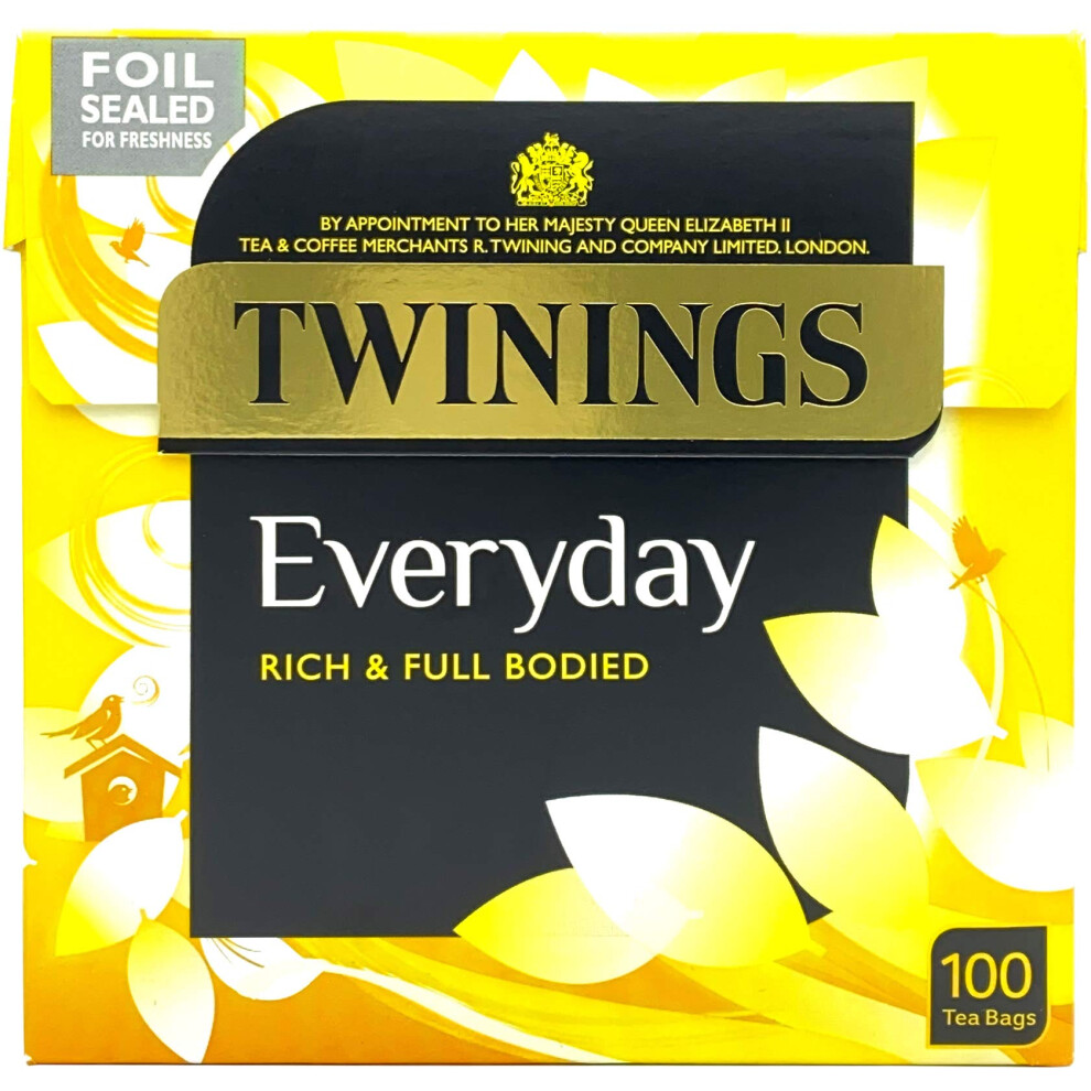 Twinings Everyday Tea, 100 Teabags Black