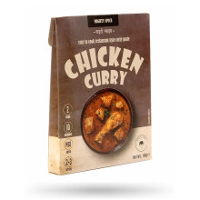 Mighty Spice Chicken Curry Paste - Curry Sauce Kit with Indian spices, Quick Easy 10-Minute Recipe at Home, Authentic Indian Curry, Vegan Gluten Free