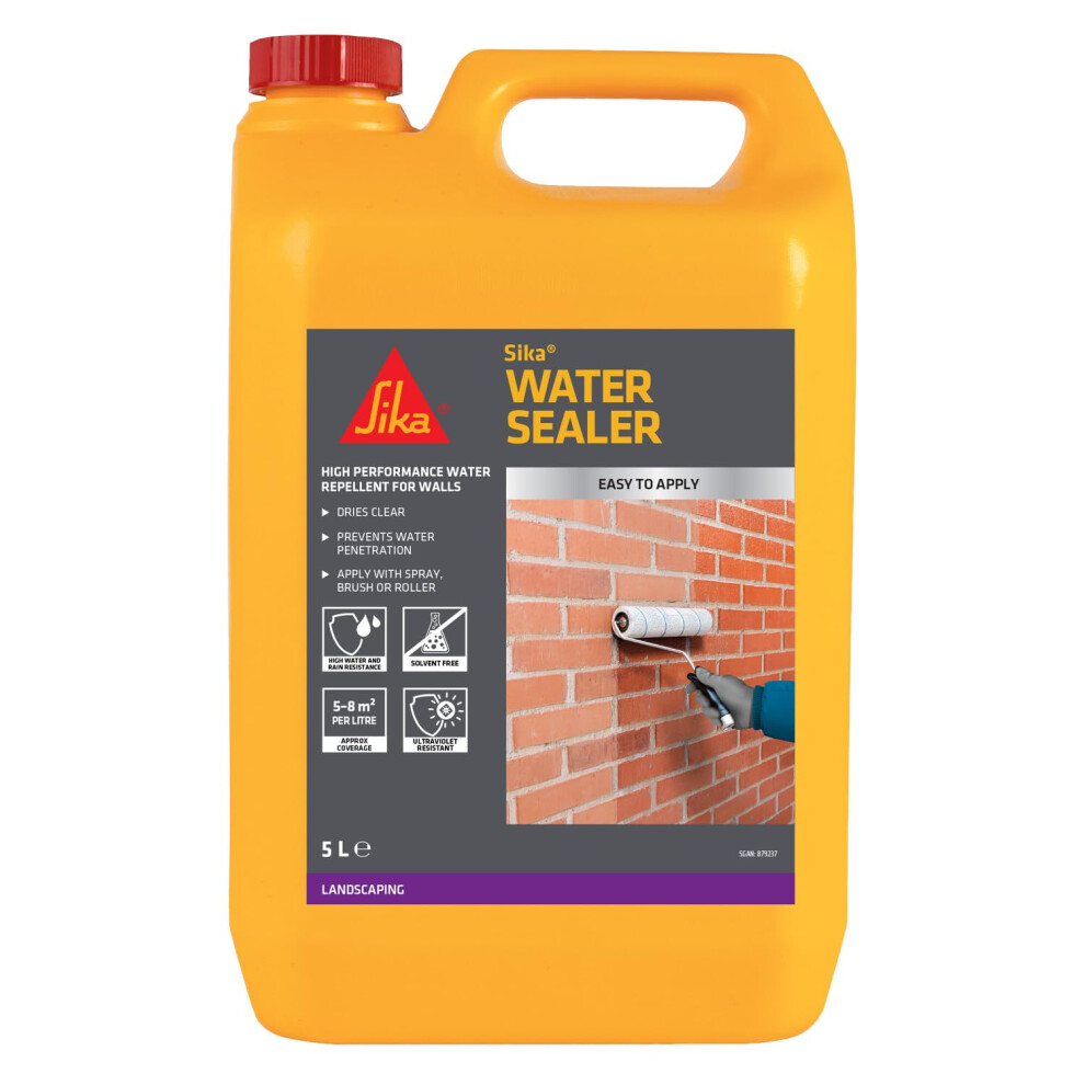 Everbuild 402 Water Seal Â High Performance Â Long Lasting Protection From Water Damage Â Solvent-Free Formula Â Water Repellant Â 5 Litre 5051226664212