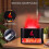 2-in-1 etherische olie diffuser & Himalaya zoutkristallamp, aromatherapie diffuser met vlameffectlamp 5