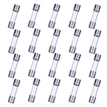 HUAREW F1AL250V 20 Pcs 5x20mm Fast-Blow Glass Fuse 1A 250V 0.2x0.78 inch time delay Fuse(Pack of 20 Pcs)