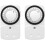 HBN Plug Timer Socket UK,Programmable Segment Plug Timer, for Home Security Light Socket,Lamp(15min,2Pack) 1