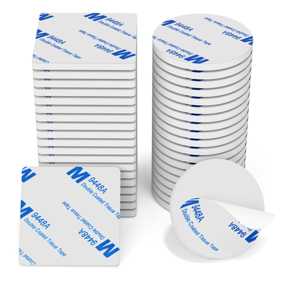 Double Sided Sticky Pads, 40 Pcs Sticky Foam Pads Heavy Duty, Extra Strong Adhesive Foam Pads, Double Sided Foam Tape 5051226659218