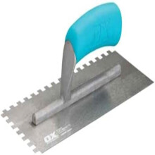 OX Trade Notched Stainless Steel Tiling Trowel - 6mm